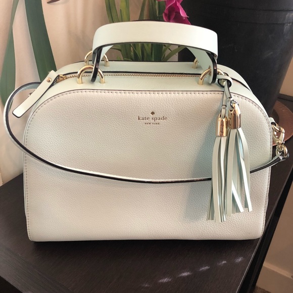 Kate Spade Pebbled Leather Satchel Crossbody - Picture 2 of 3